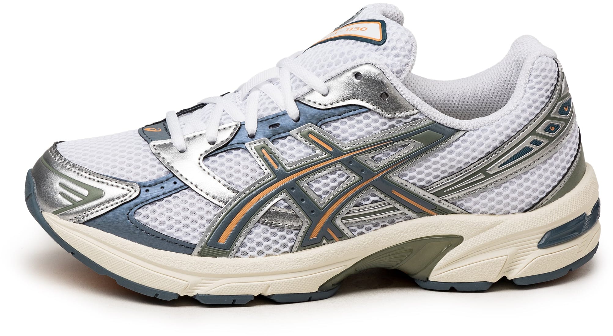 ASICS Gel-1130 White Ironclad Blue