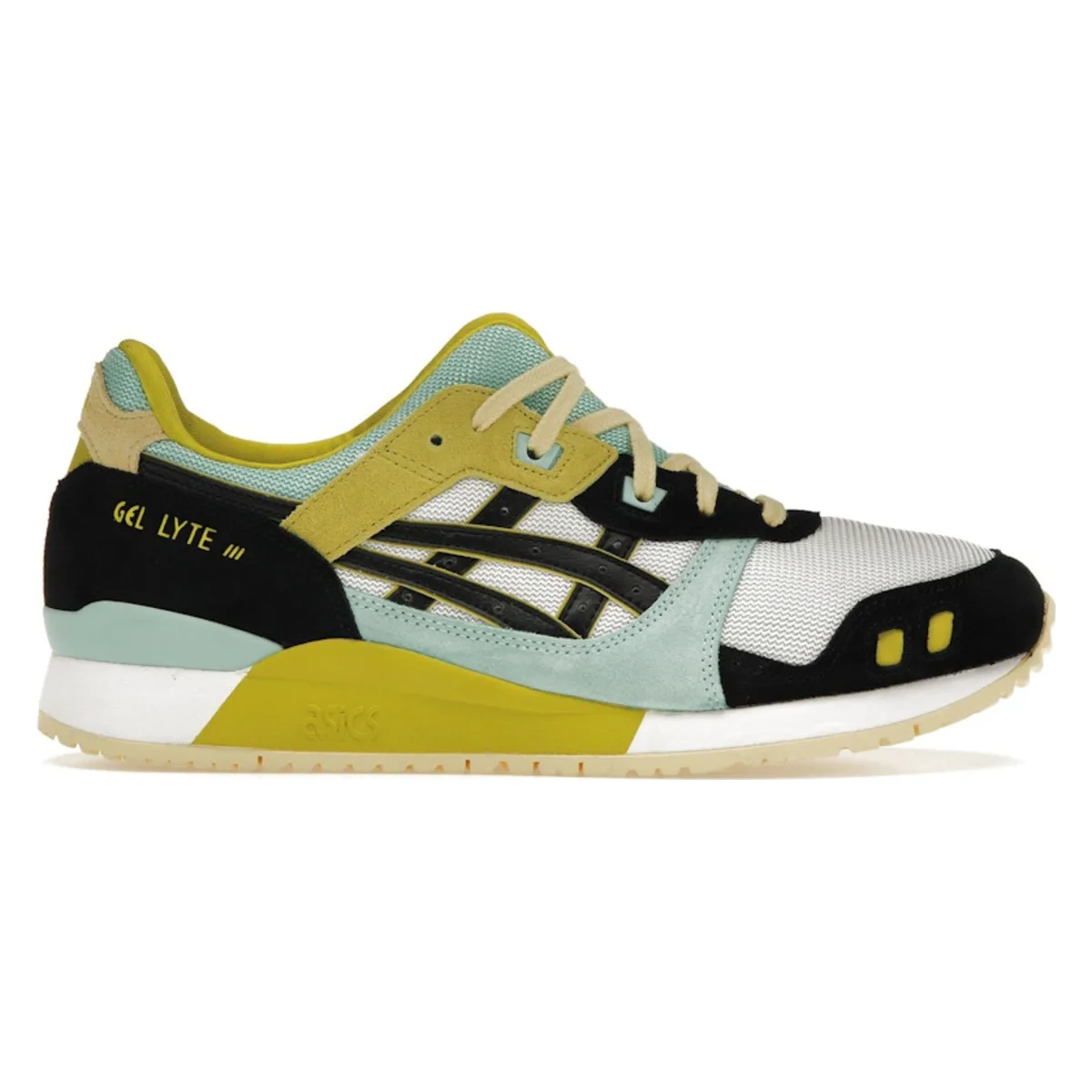 ASICS Gel-Lyte III OG White Black Moss Green Blue