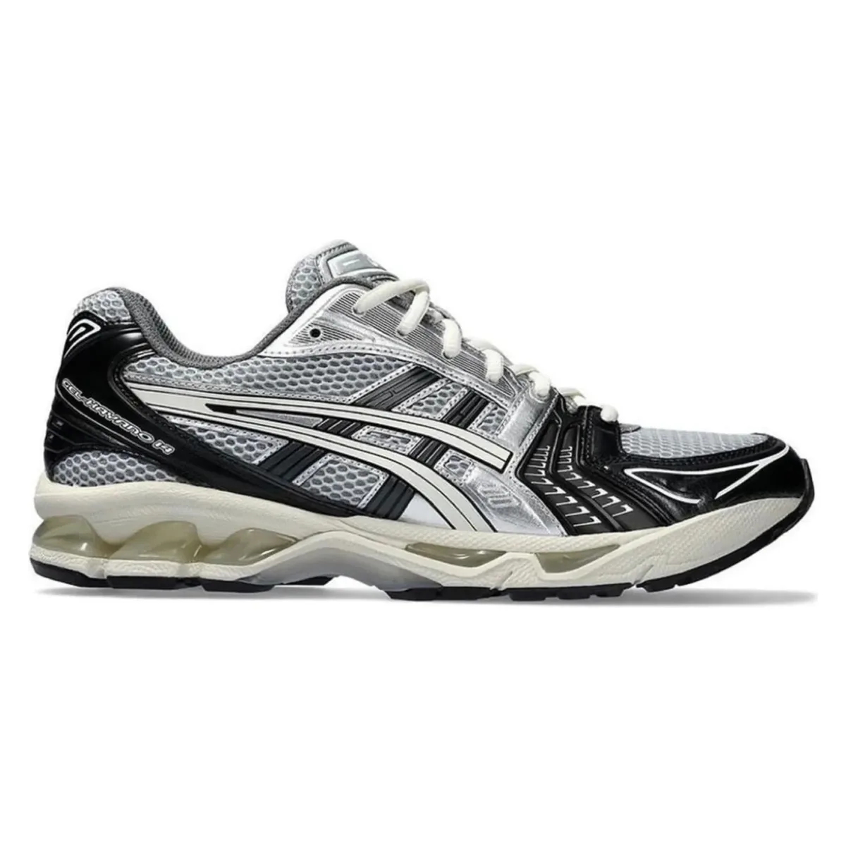 ASICS Gel-Kayano 14 Black Glacier Grey Silver