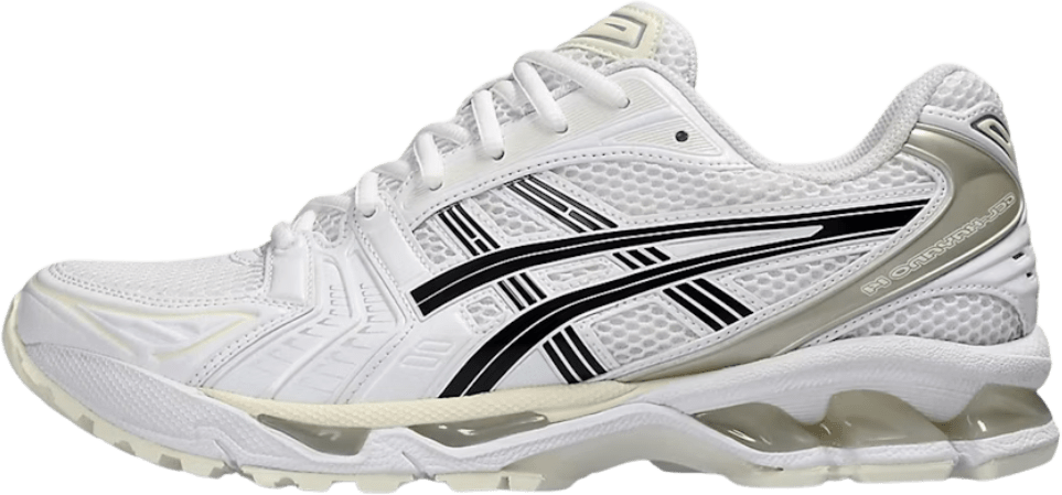 ASICS Gel-Kayano 14 Aritzia White Black