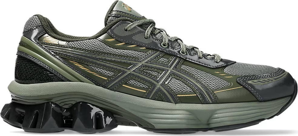 ASICS Gel-Kinetic Fluent "Lichen Green Obsidian Grey"