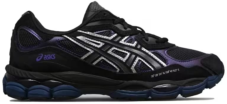 ASICS Gel-NYC Black Graphite Grey Purple