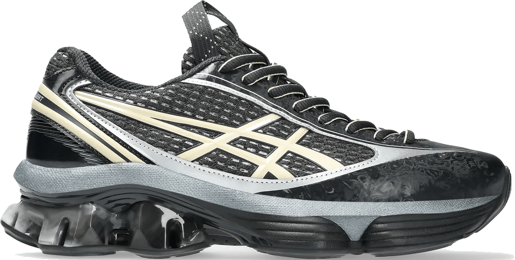 Kiko Kostadinov Asics US6-S Gel-Kinetic Fluent "Black Vanilla"