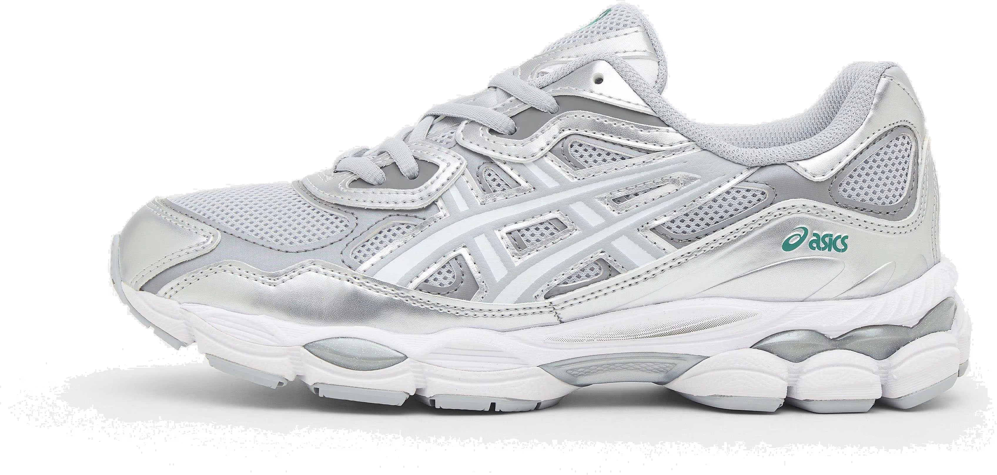 ASICS Gel-NYC Silver Piedmont Grey White Aqua