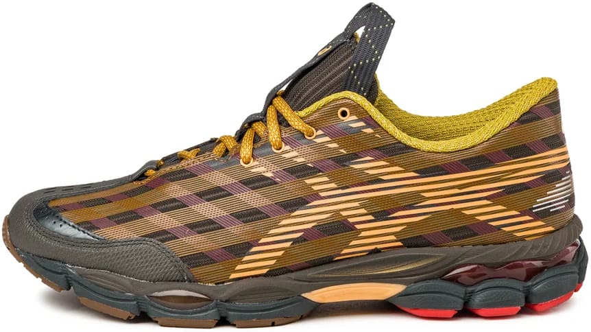 Kiko Kostadinov x Asics US8-S Gel-SJ33 "Black Coffee"