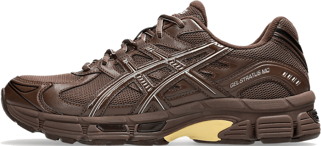 emmi x Asics Gel-Stratus MC "Brown Storm"