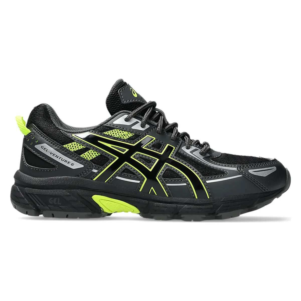 ASICS Gel-Venture 6 Gs "Black Safety Yellow"
