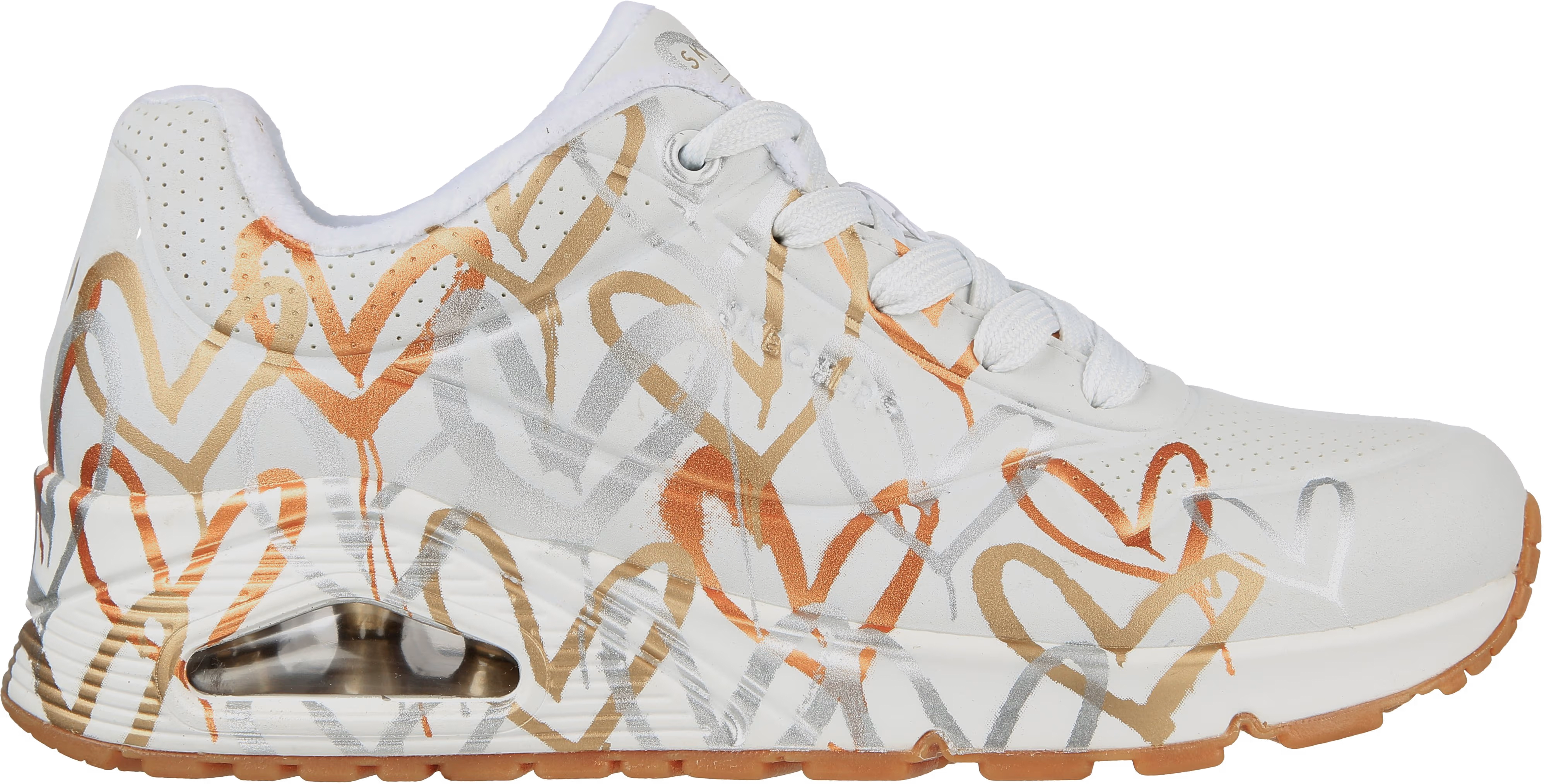 Skechers x JGoldcrown: UNO - Metallic Love