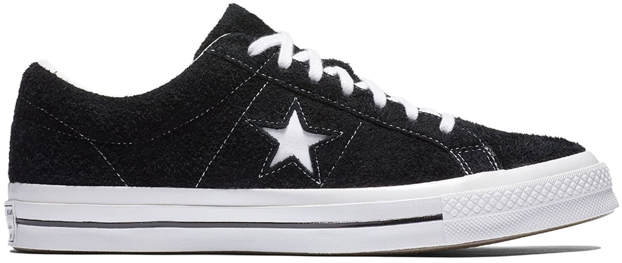Converse One Star Ox Vintage Black White