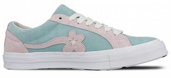 Converse x Golf Le Fleur One Star Pink Blue