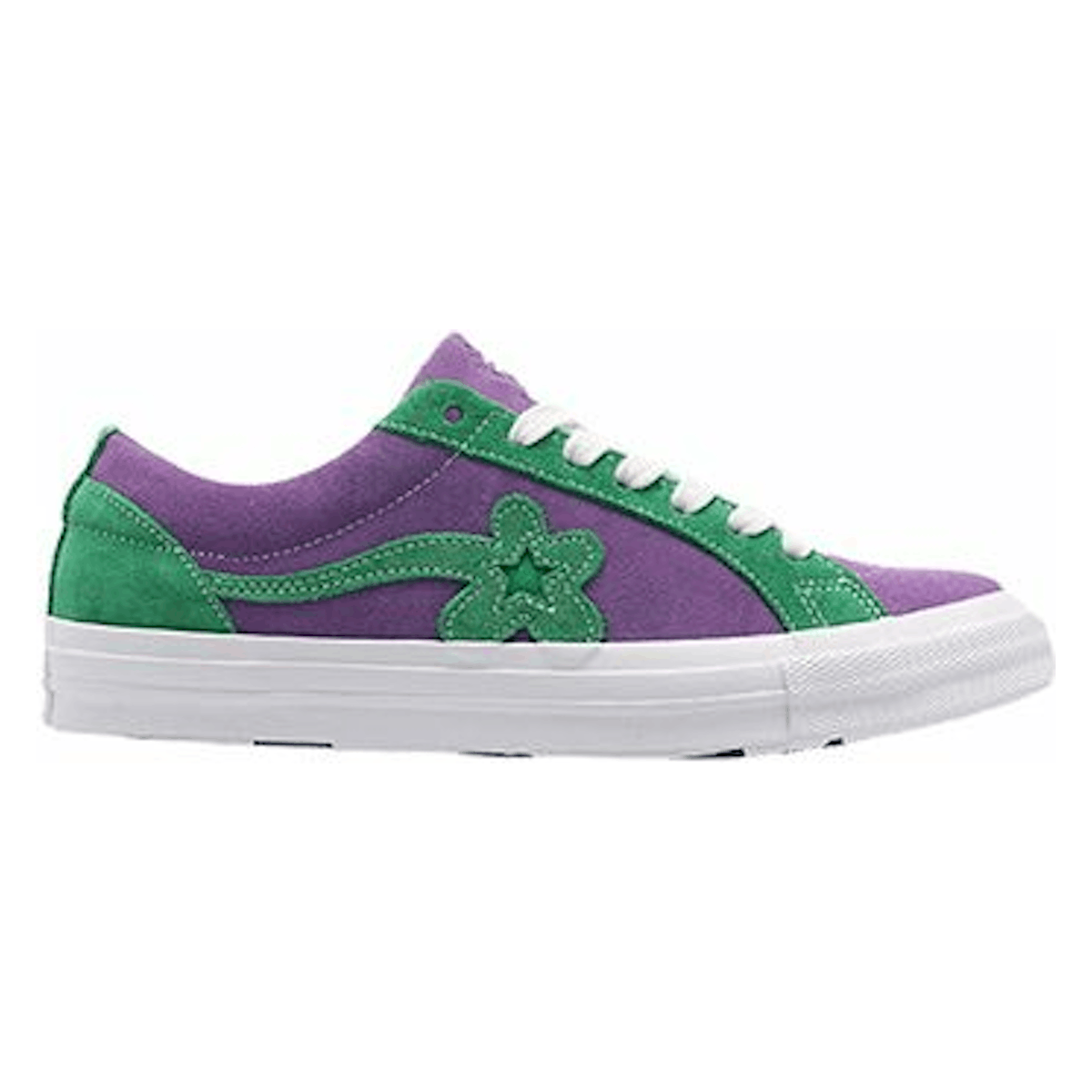 Converse x Golf Le Fleur One Star Purple Green