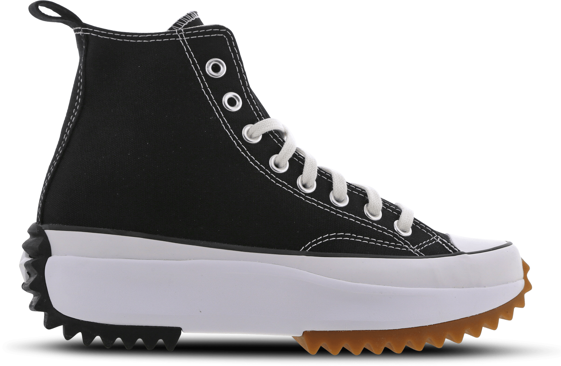Converse Run Star Hike Hi Black White Gum