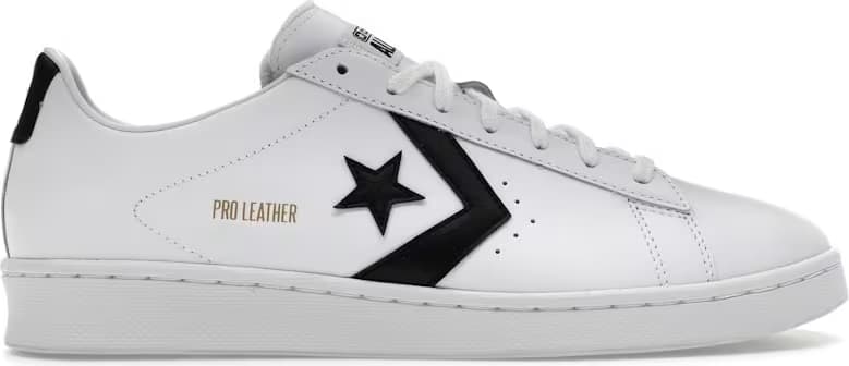 Converse Pro Leather Ox White Black