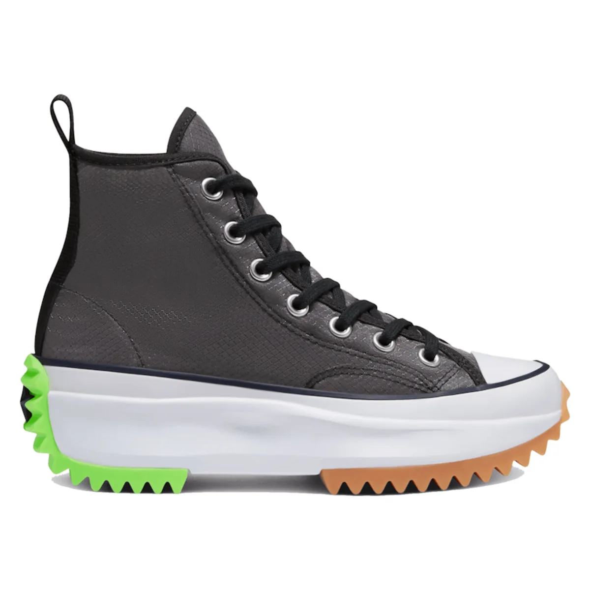 Converse Run Star Hike Hi Concrete Heat Black