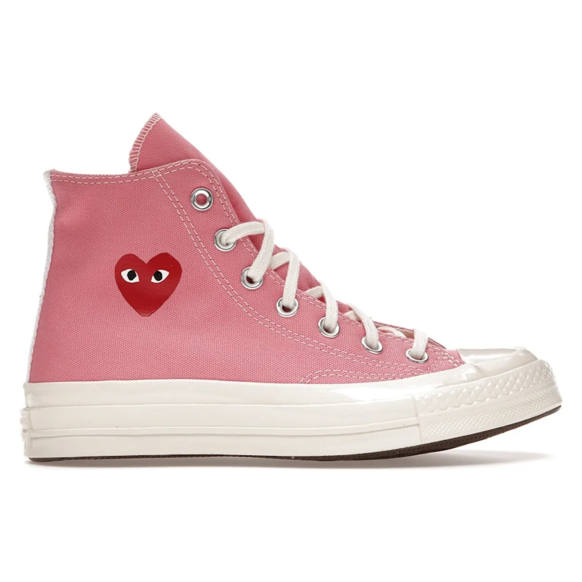 Converse Chuck Taylor All-Star 70s Hi Comme des Garçons Play Bright Pink