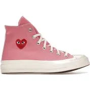 Converse Chuck Taylor All-Star 70s Hi Comme des Garçons Play Bright Pink