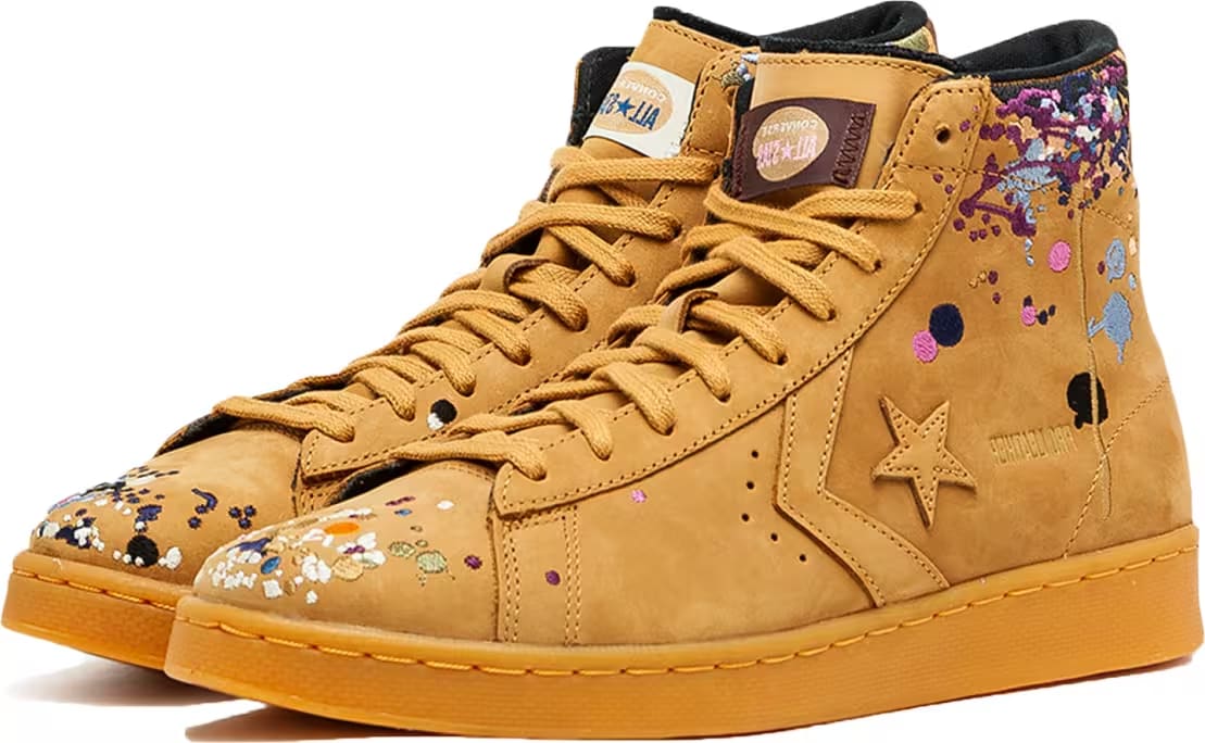 Converse x Bandulu Pro Leather High Brown