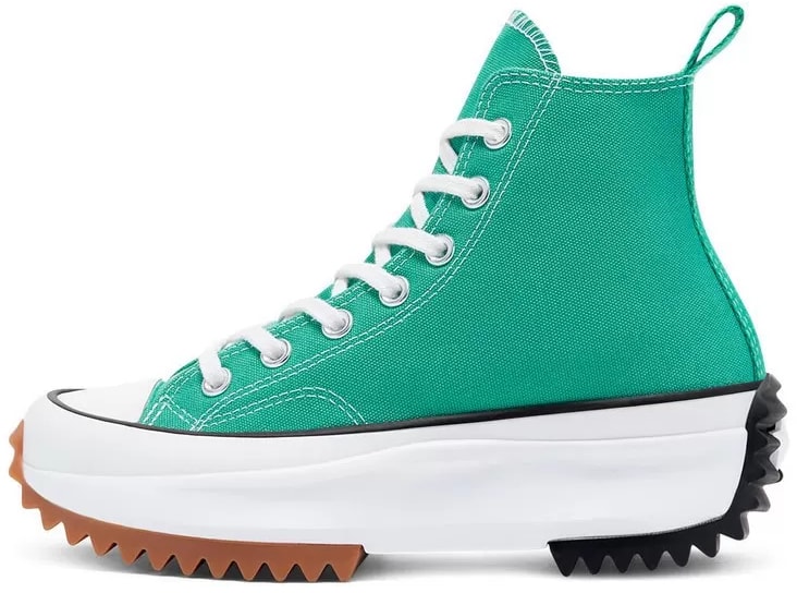 Converse Run Star Hike Hi Court Green Gum