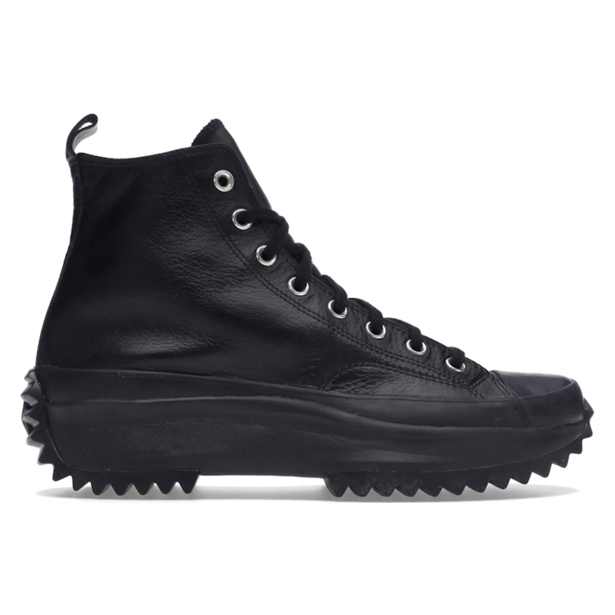 Converse Run Star Hike Hi Triple Black Leather