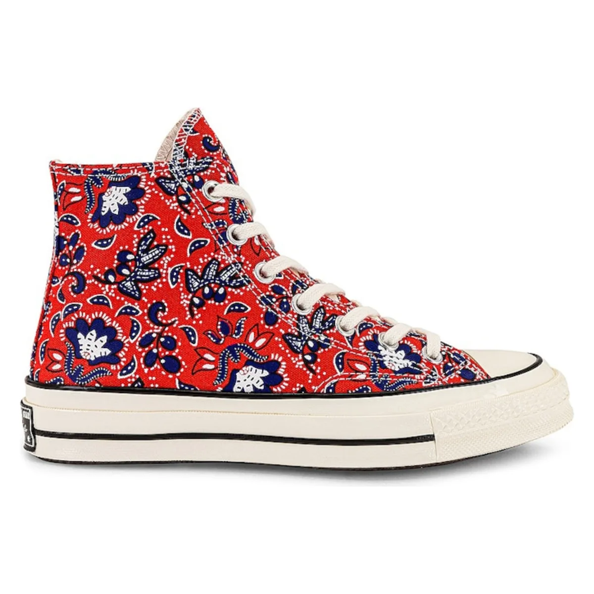 Converse Chuck Taylor All-Star 70 Hi Paisley Habanero Red