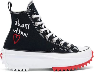 Converse Run Star Hike High Made With Love Valentines Day