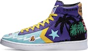 Converse x Chinatown Market "Lakers Championship Jacket" Pro Leather High Top