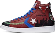 Converse x Chinatown Market "Chicago Bulls Championship Jacket" Pro Leather High Top