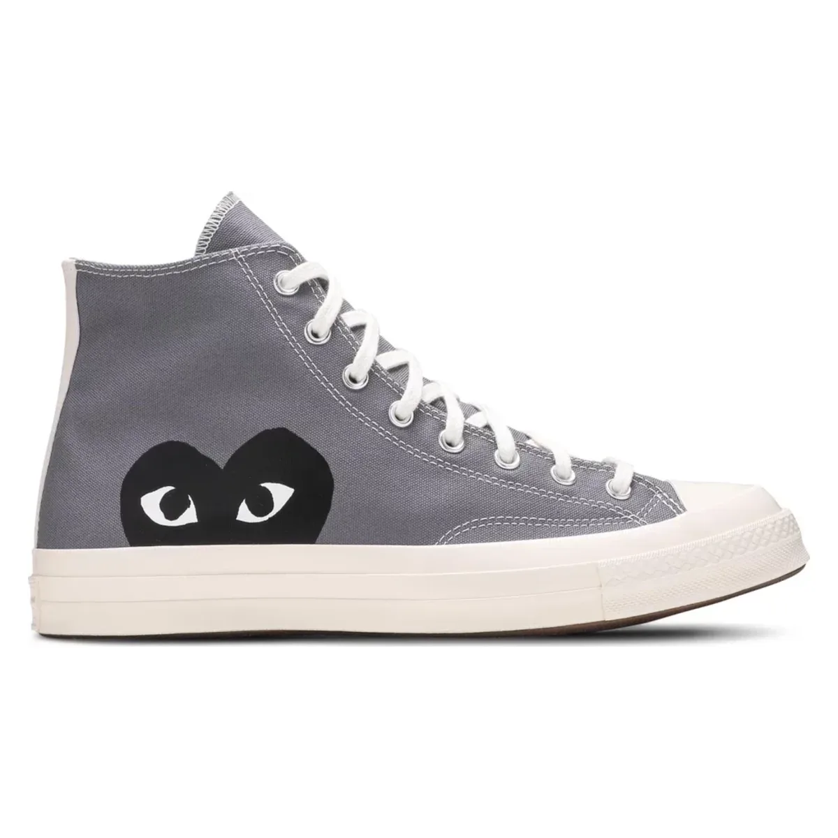 Comme des Garçons PLAY x Converse Chuck 70 High "Steel Grey"