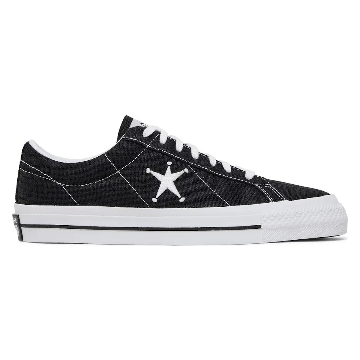 Stussy x Converse One Star Low "Black"