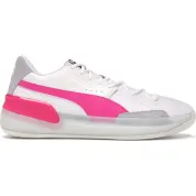 Puma Clyde Hardwood White Pink