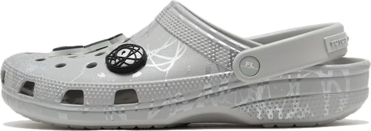 Crocs Classic Clog Futura Laboratories Pearl White