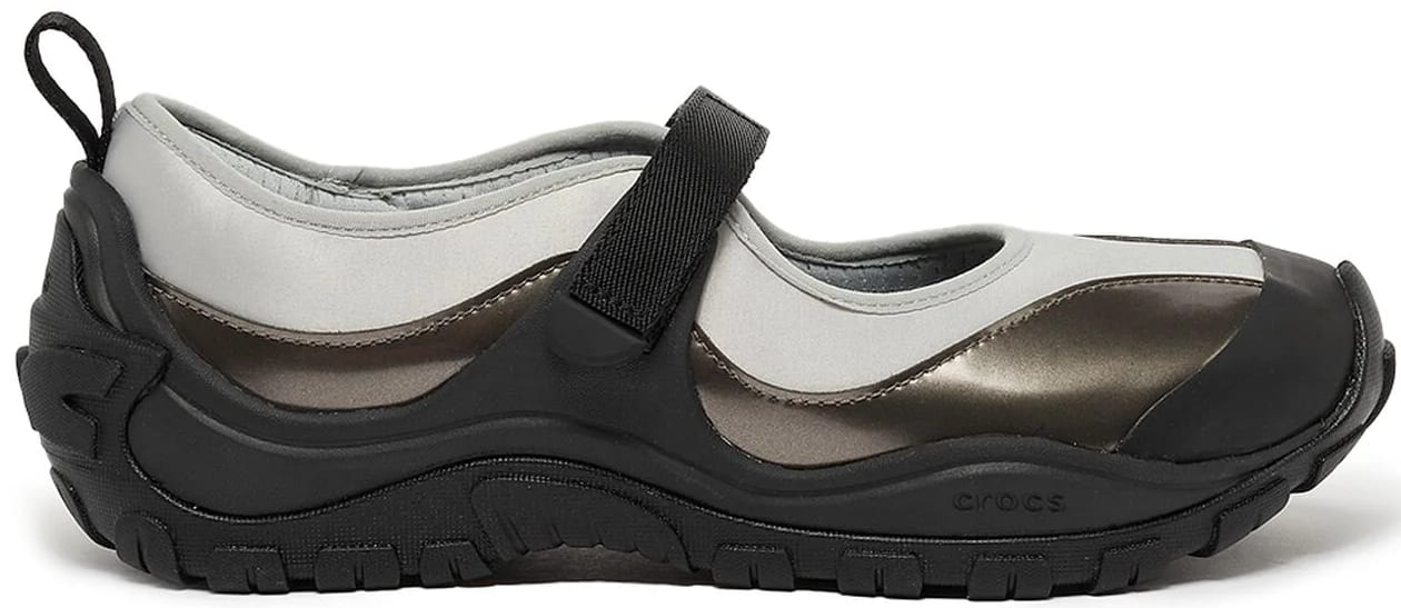 Crocs Terre Wmns "Black Silver Metallic"