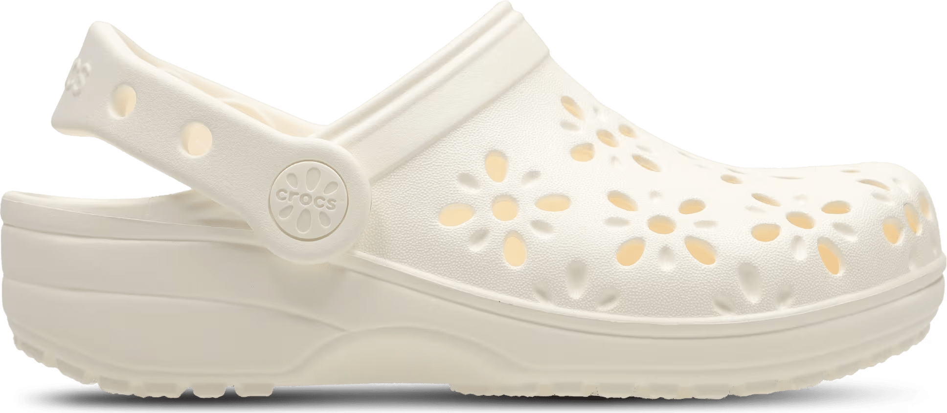Crocs Classic Floral Cut Out Clog
