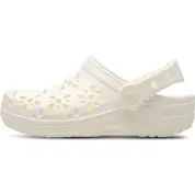 Crocs Classic Floral Cut Out Clog
