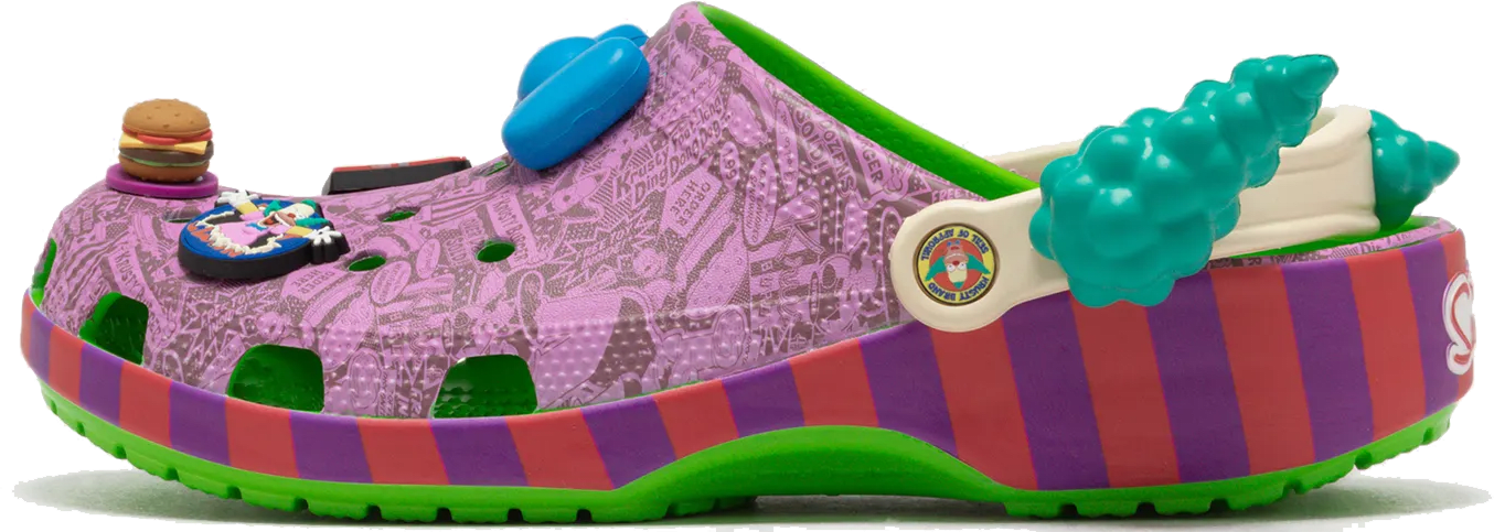 The Simpsons x Crocs Classic Clog "Krusty the Clown"