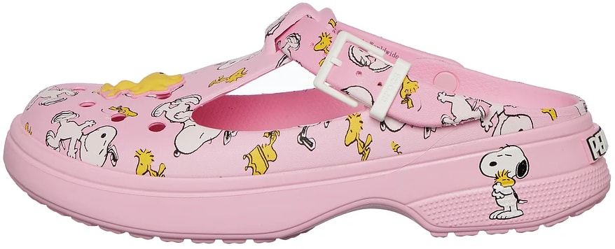 Crocs Mary Jane Clog Peanuts Snoopy and Woodstock