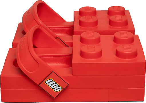 LEGO x Crocs Brick Clog "Bright Red"