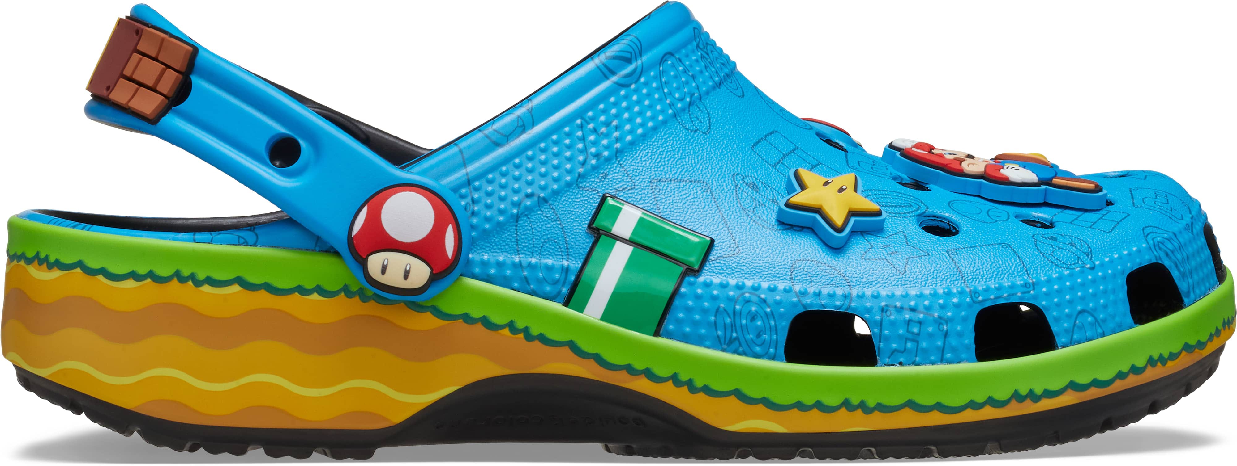 Super Mario x Crocs Classic Clog "Mario & Luigi"