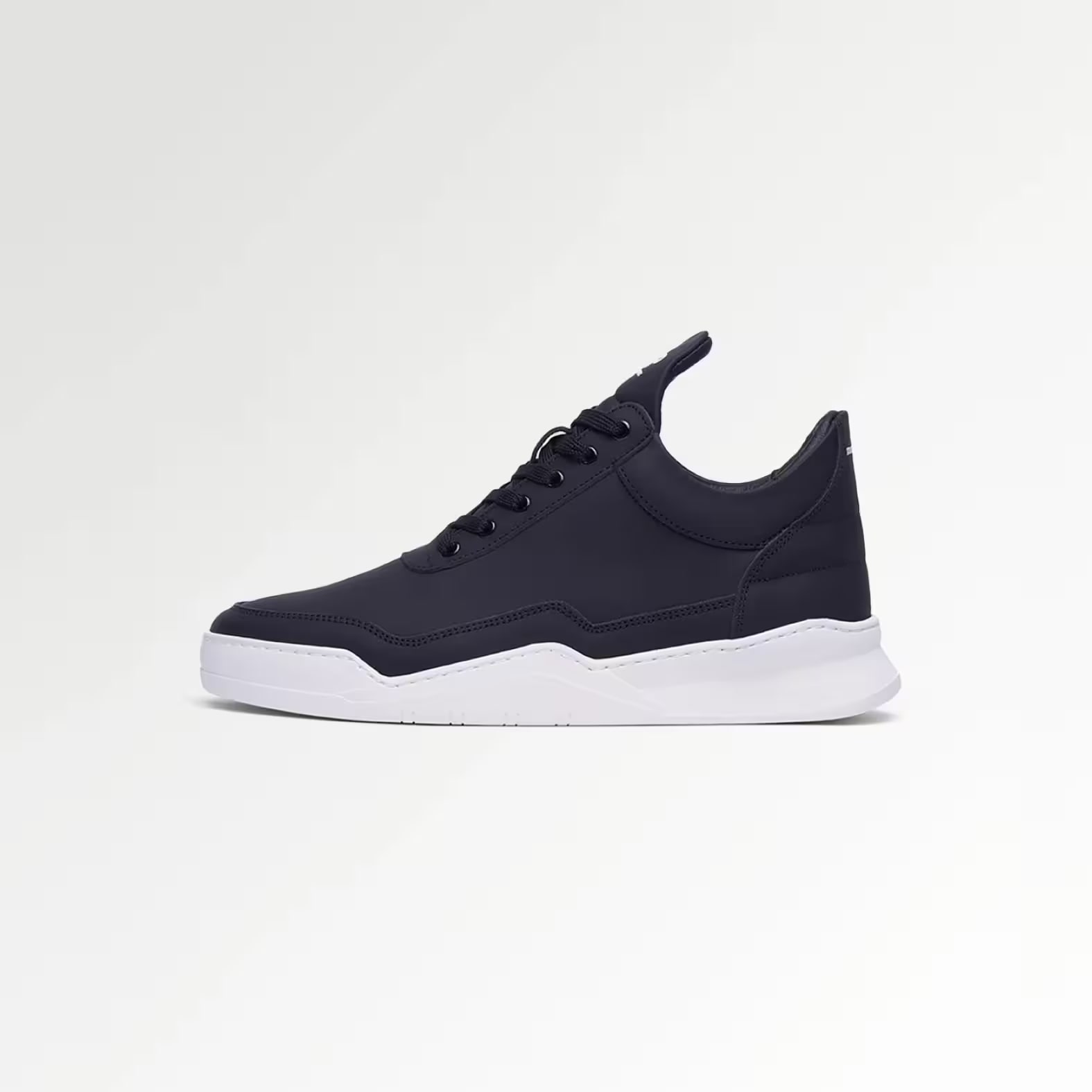 Filling Pieces Low Top Ghost Organic Nappa Black