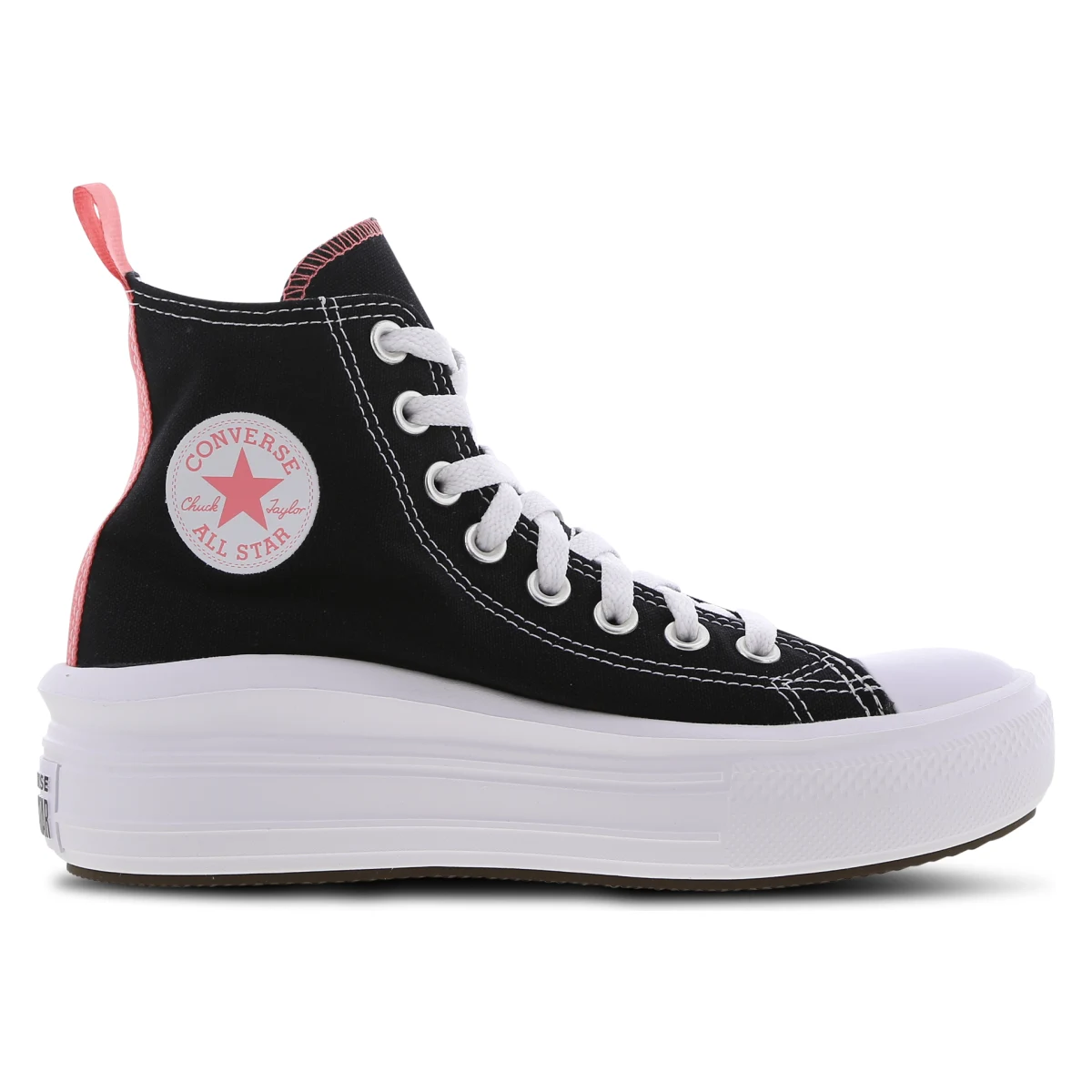 Converse Chuck Taylor All Star Move Platform Black Pink Salt (GS)