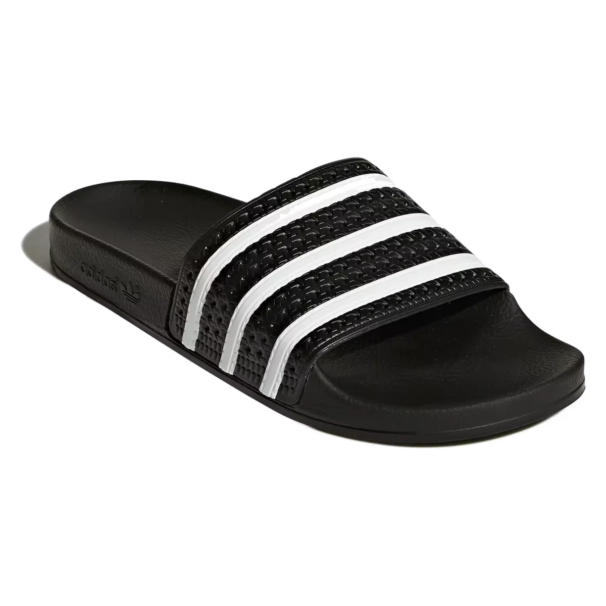 adidas Adilette Slides Black White