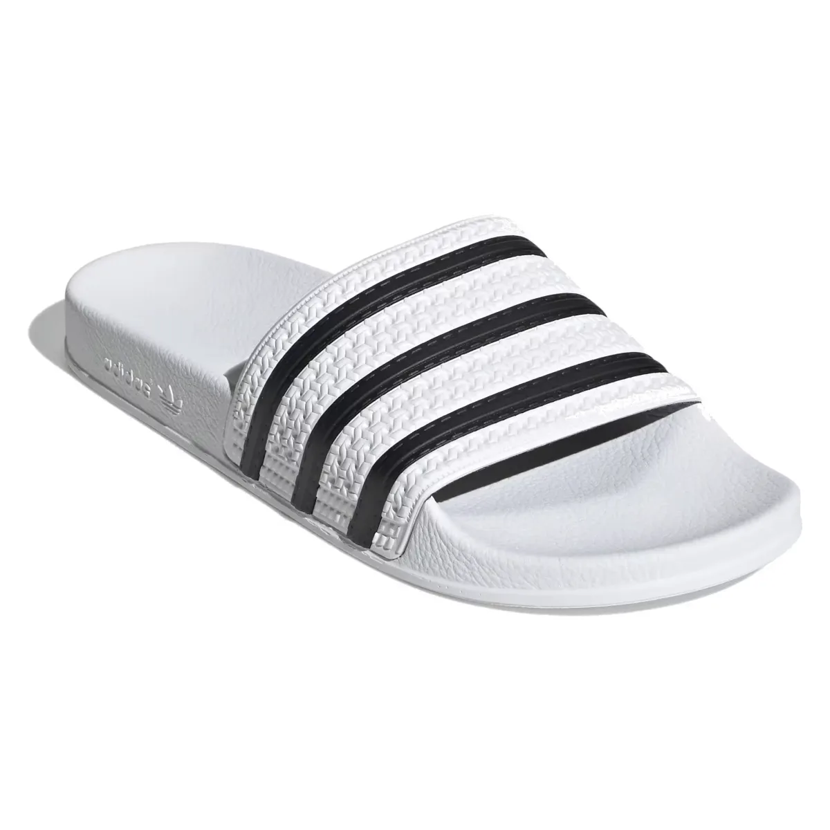 adidas Adilette White Core Black White