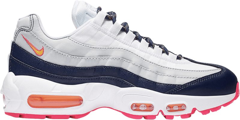 Nike Air Max 95 WMNS Navy Orange 307960 405 Sneaker Squad