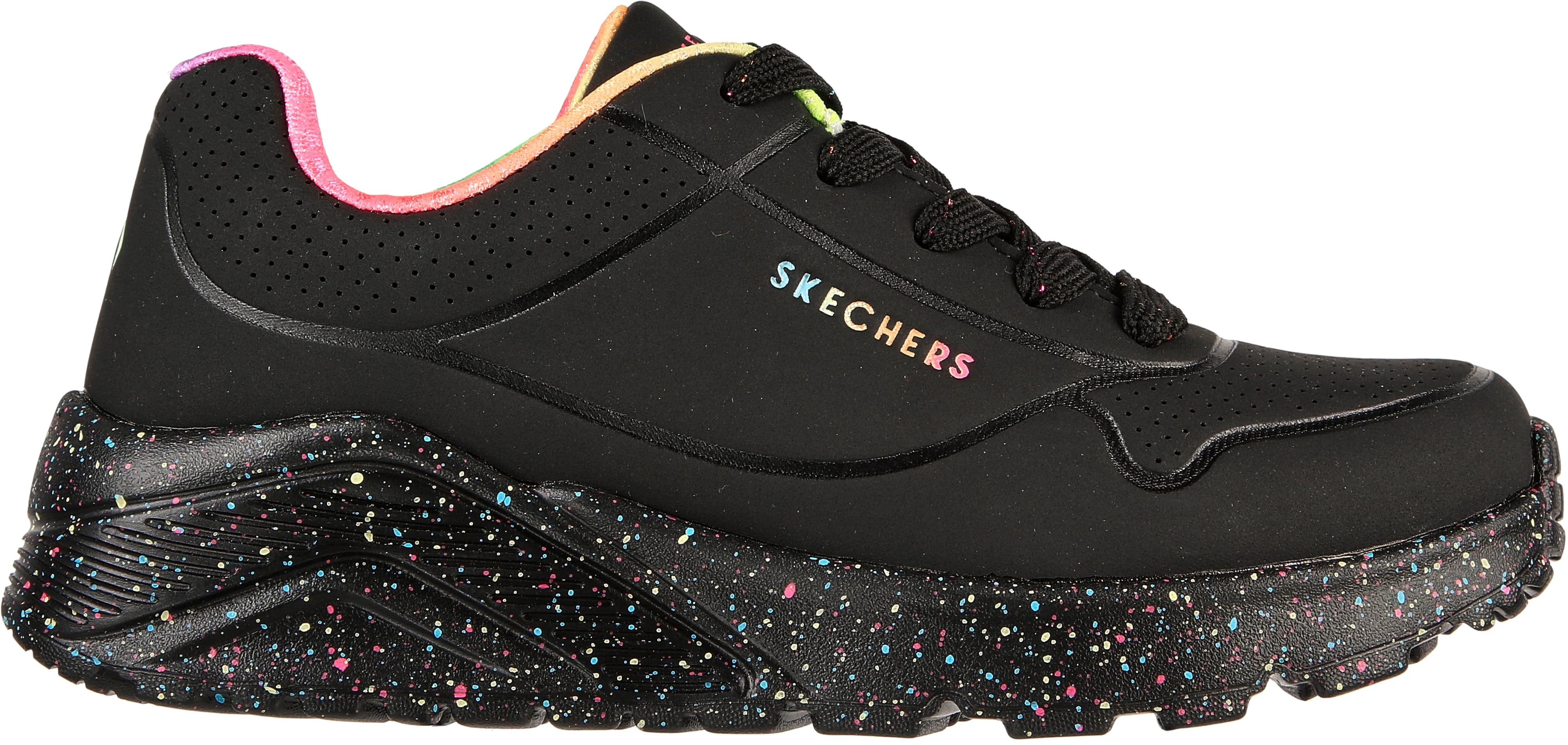 Skechers UNO Lite - Rainbow Speckle