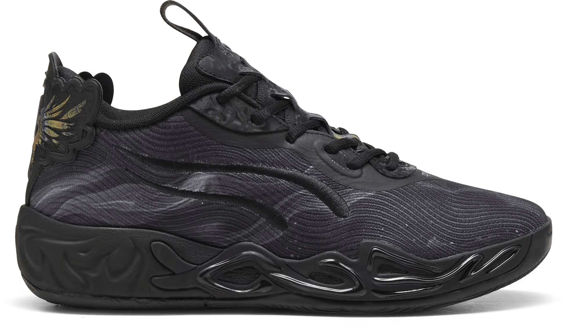 Puma LaMelo Ball MB.04 Lo Team Black Dark Amethyst