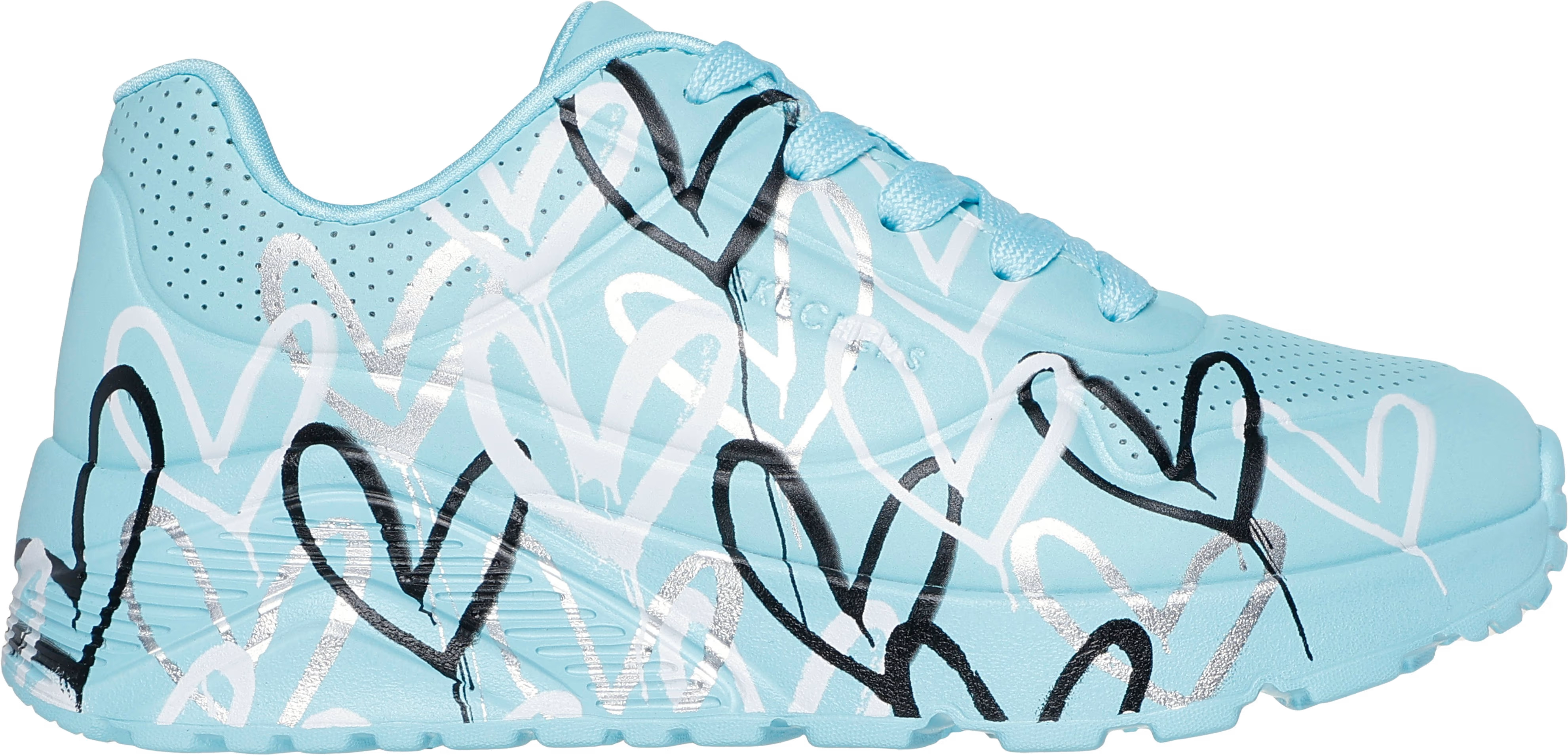 Skechers x JGoldcrown: UNO Lite - Metallic Love