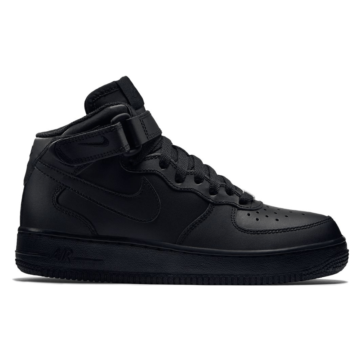 Nike Air Force 1 Mid Black (2014) (GS)