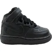 Nike Air Force 1 Mid Black Black  (TD)