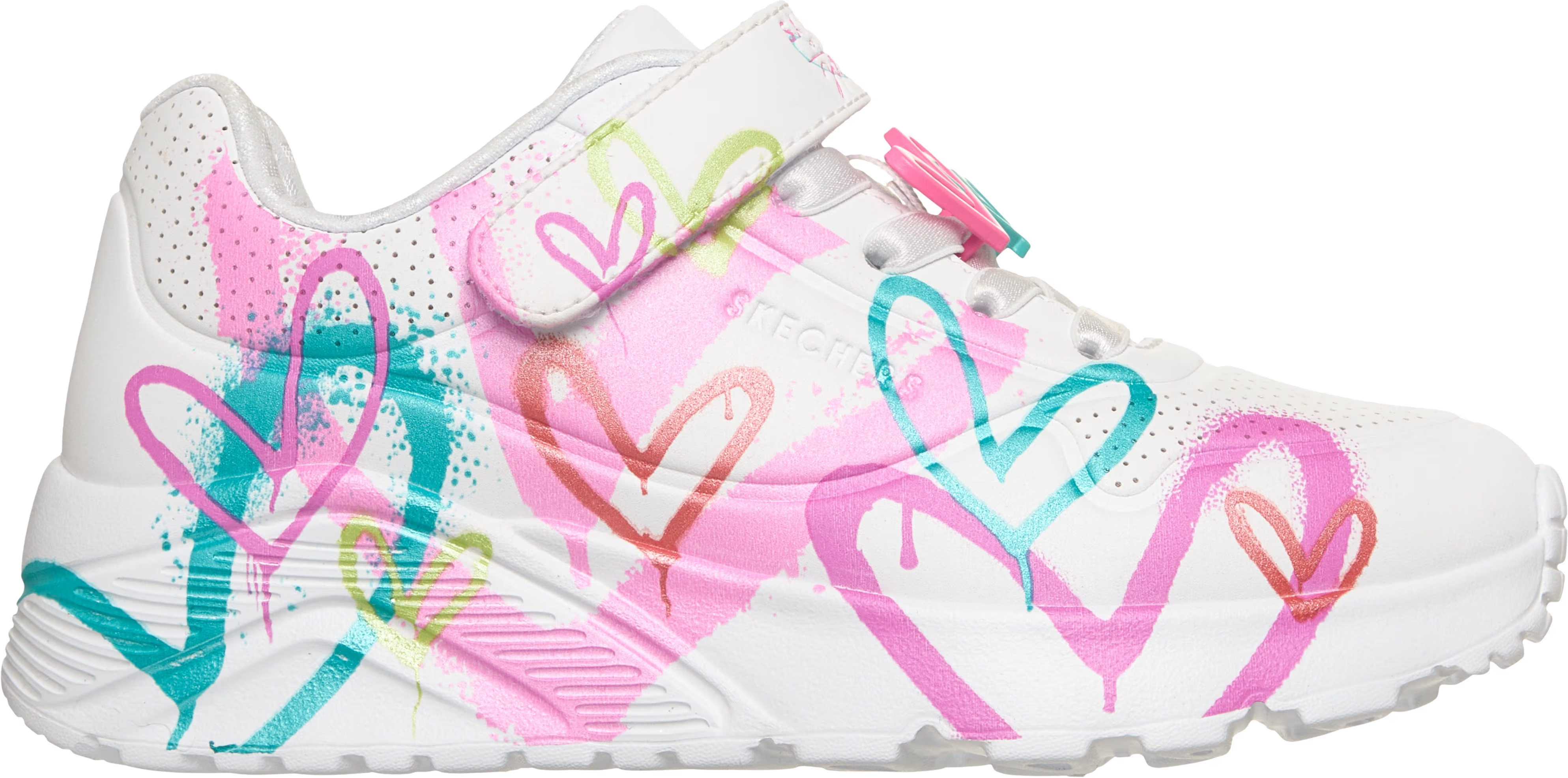 Skechers JGoldcrown: UNO Lite - Heart Status