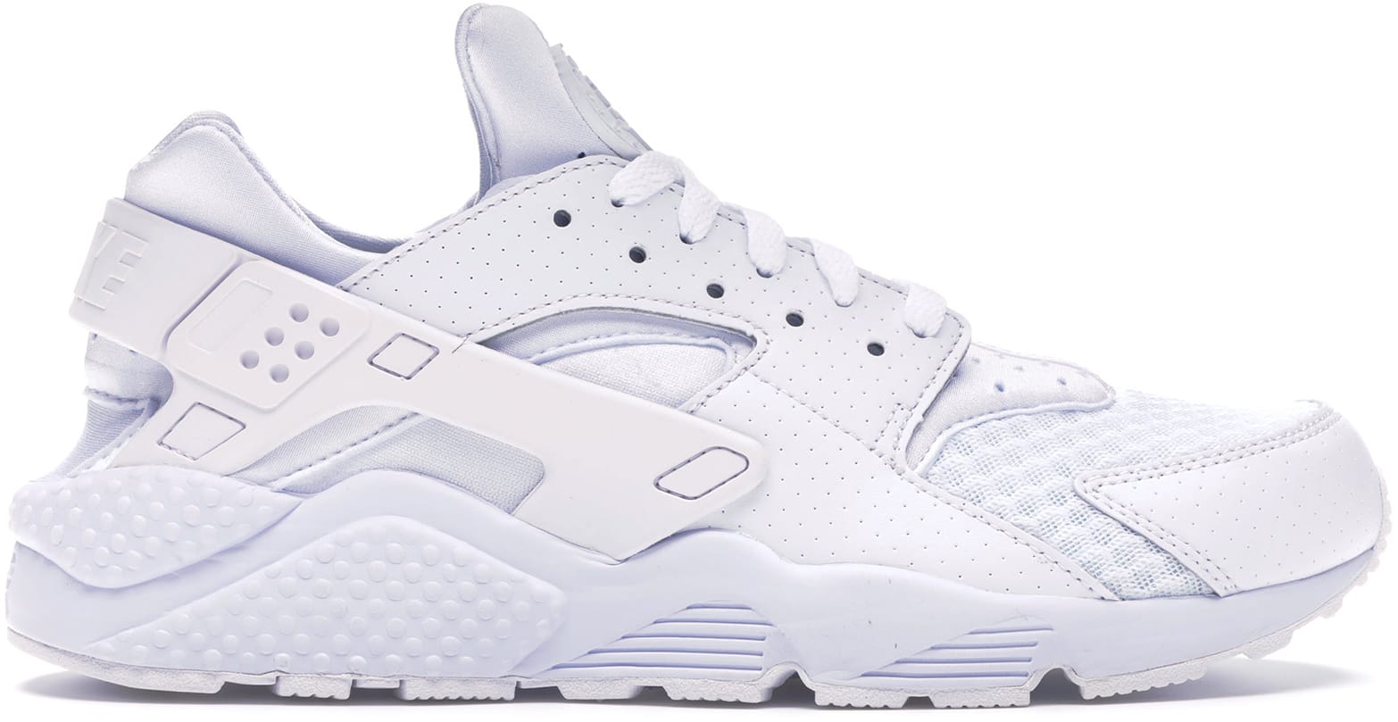 nike air huarache white platinum